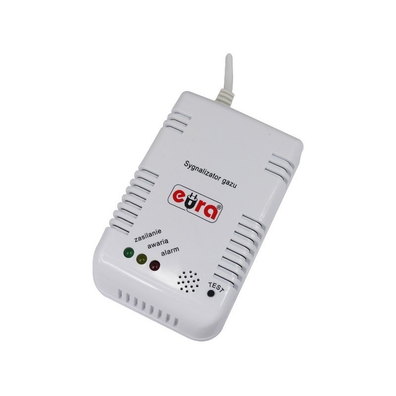 Czujnik gazu ziemnego EURA GD-00A2 GS-860 230V LPG CNG z przewodem Czujnik gazu ziemnego EURA GD-00A2 GS-860 230V LPG CNG z przewodem