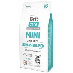 Brit Care Mini Grain Free Light&Sterilised - sucha karma dla psów dorosłych małych ras z nadwagą i po sterylizacji - 2 kg