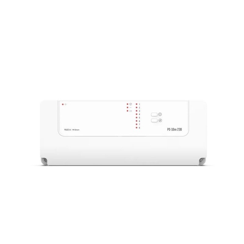 Przewodowy przekaźnik na szynę din niebieski PS-10M 230 Tech Sterowniki