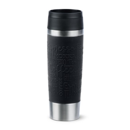 EMSA Travel Mug Classic N2022000 kubek podróżny 500 ml Czarny, Stal nierdzewna Stal nierdzewna