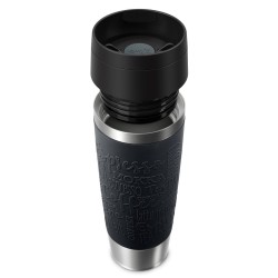 EMSA Travel Mug Classic N2022000 kubek podróżny 500 ml Czarny, Stal nierdzewna Stal nierdzewna