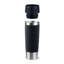 EMSA Travel Mug Classic N2022000 kubek podróżny 500 ml Czarny, Stal nierdzewna Stal nierdzewna