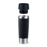 EMSA Travel Mug Classic N2022000 kubek podróżny 500 ml Czarny, Stal nierdzewna Stal nierdzewna
