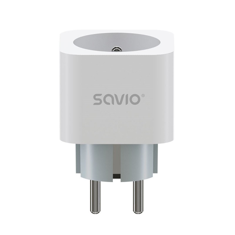 SAVIO INTELIGENTNE GNIAZDKO WI-FI, 16A, TIMER, POMIAR ZUŻYCIA ENERGII, AS-01 SAVIO INTELIGENTNE GNIAZDKO WI-FI, 16A, TIMER, POMIAR ZUŻYCIA ENERGII, AS-01