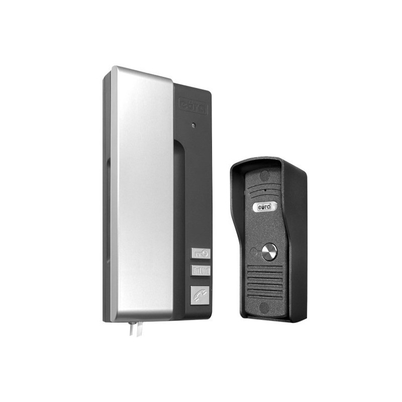 DOMOFON EURA ADP-30A3 "uno" grafitowo-srebrny