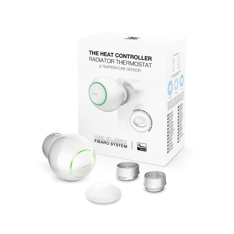 FIBARO Zestaw do sterowania ogrzewaniem The Heat Controller Starter Pack FIBARO Zestaw do sterowania ogrzewaniem The Heat Controller Starter Pack