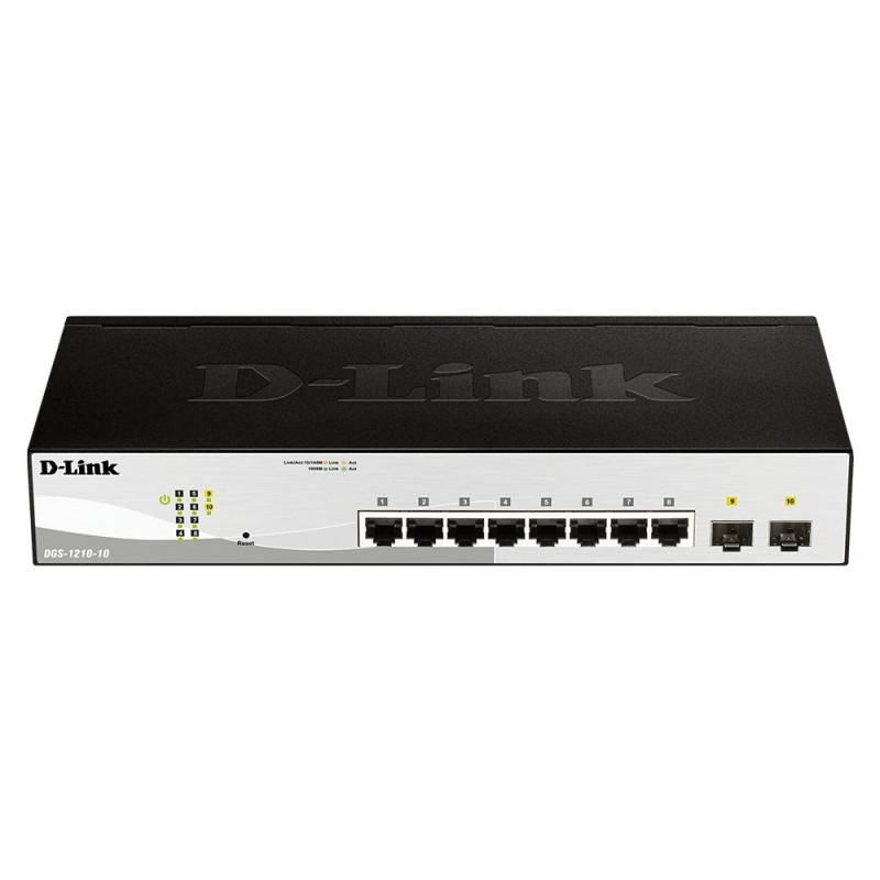 DGS-1210-10 GBIT SMART SWITCH/10-PORT LAYER2 MANAGED GR DGS-1210-10 GBIT SMART SWITCH/10-PORT LAYER2 MANAGED GR