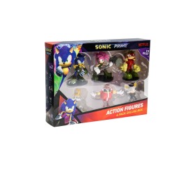 SONIC PRIME - FIGURKA AKCJI - ZESTAW 6 FIGUREK DELUXE BOX