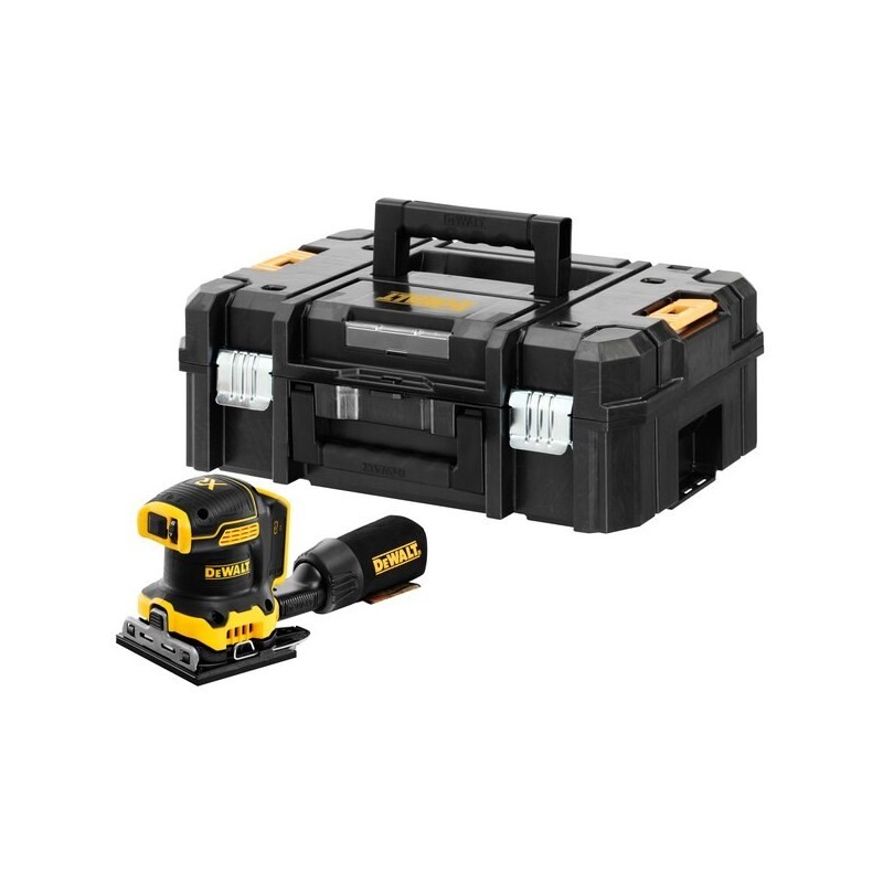 Szlifierka Oscylacyjjna 18V DCW200NT DEWALT 13500 OPM Czarny, Żółty Szlifierka Oscylacyjjna 18V DCW200NT DEWALT 13500 OPM Czarny, Żółty