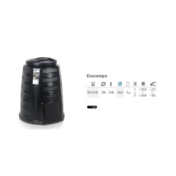 PROSPERPLAST KOMPOSTOWNIK 340L CZARNY