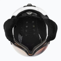 Kask narciarski CASCO SP-2 Carbonic Visor White S52-54