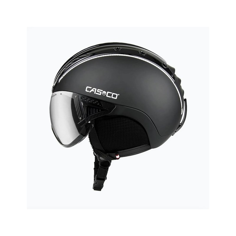 Kask narciarski CASCO SP-2 Carbonic Visor Black M 55-57 Kask narciarski CASCO SP-2 Carbonic Visor Black M 55-57