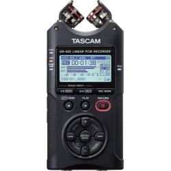 Tascam DR-40X - Przenośny rejestrator cyfrowy z interfejsem USB, zapisujący 2 x stereo, 2 GB karta SD