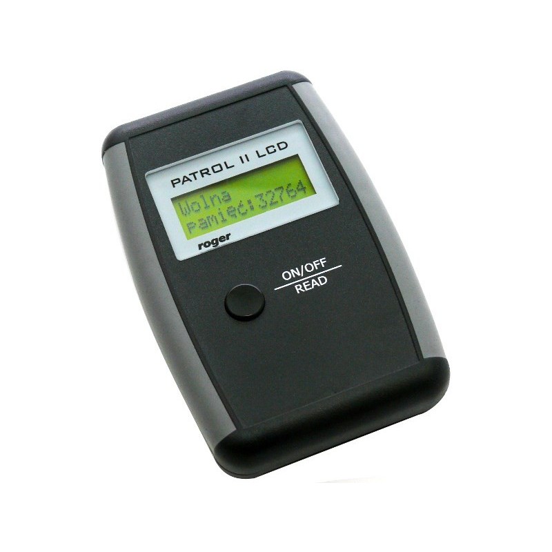 Rejestrator pracy wartowników ROGER PATROL II LCD Rejestrator pracy wartowników ROGER PATROL II LCD