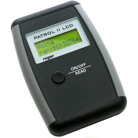 Rejestrator pracy wartowników ROGER PATROL II LCD