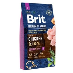 BRIT Premium by nature Junior S - sucha karma dla szczeniąt - 1 kg