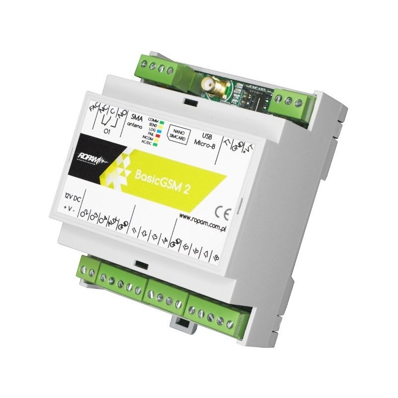 ROPAM MODUŁ BASICGSM-D4M 2 SMA