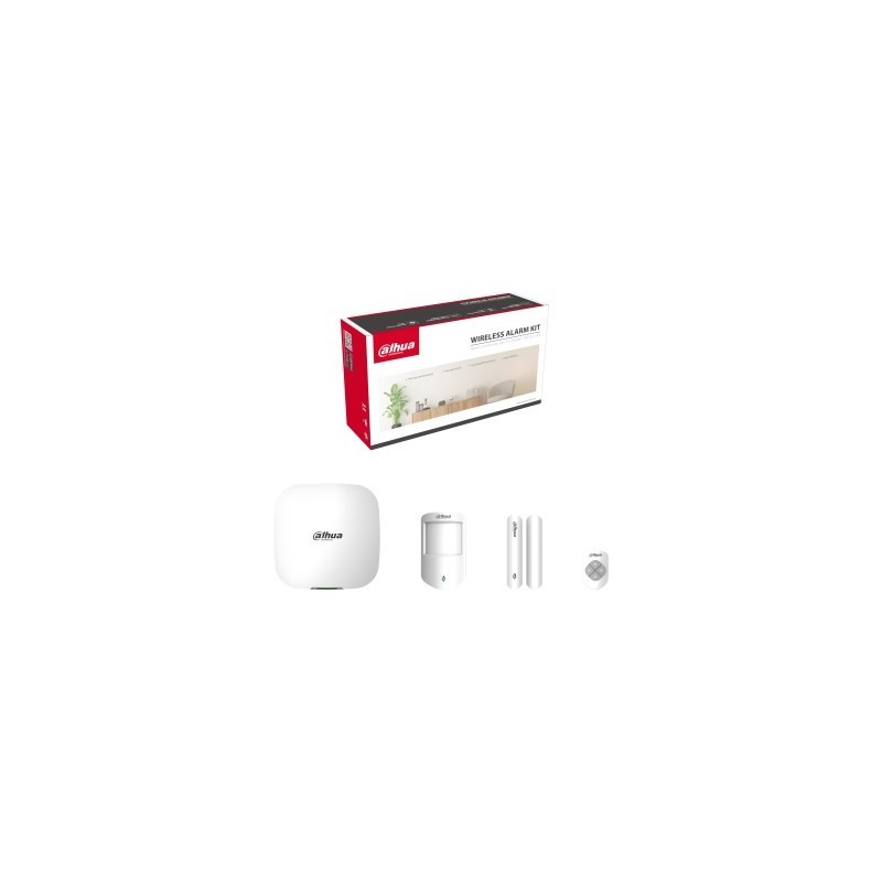 Dahua Technology ART-ARC3000H-03-FW2(868) system alarmowy Wi-Fi Biały Dahua Technology ART-ARC3000H-03-FW2(868) system alarmowy Wi-Fi Biały