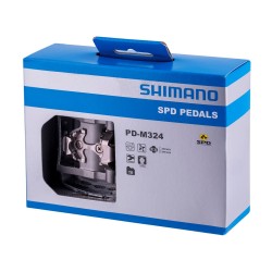 Shimano Pedały SPD PD-M324 Srebrne