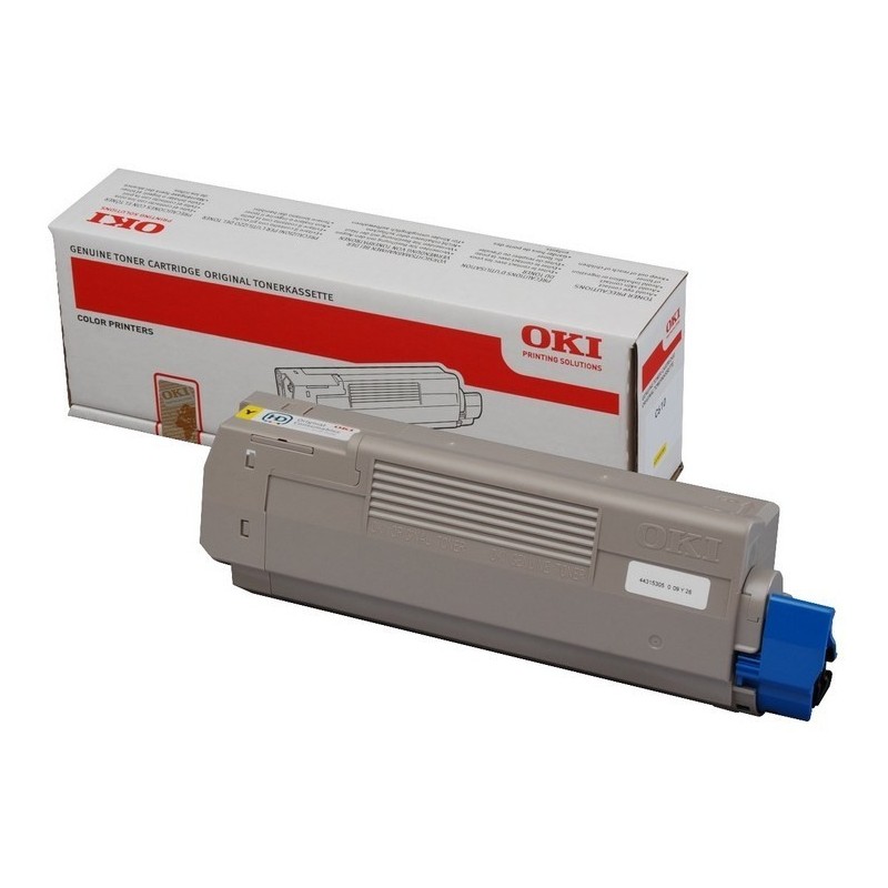OKI 44315305 kaseta z tonerem 1 szt. Oryginalny Żółty OKI 44315305 kaseta z tonerem 1 szt. Oryginalny Żółty