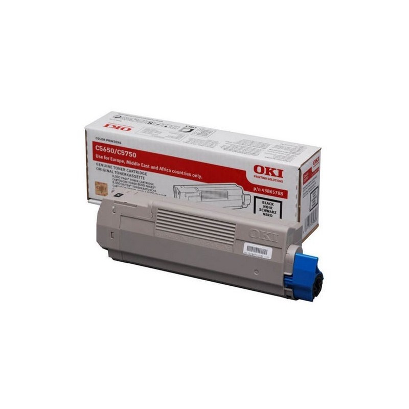 OKI 43865708 kaseta z tonerem 1 szt. Oryginalny Czarny OKI 43865708 kaseta z tonerem 1 szt. Oryginalny Czarny