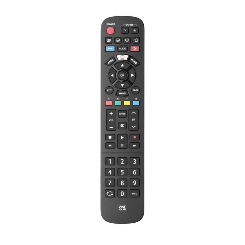 One For All TV Replacement Remotes URC4914 pilot Podczerwień Naciśnij przyciski One For All TV Replacement Remotes URC4914 pilot Podczerwień Naciśnij przyciski