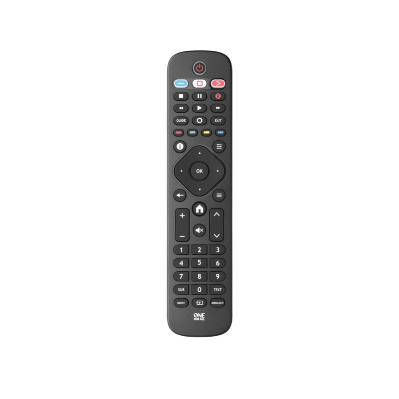 One For All TV Replacement Remotes URC4913 pilot Podczerwień Naciśnij przyciski One For All TV Replacement Remotes URC4913 pilot Podczerwień Naciśnij przyciski
