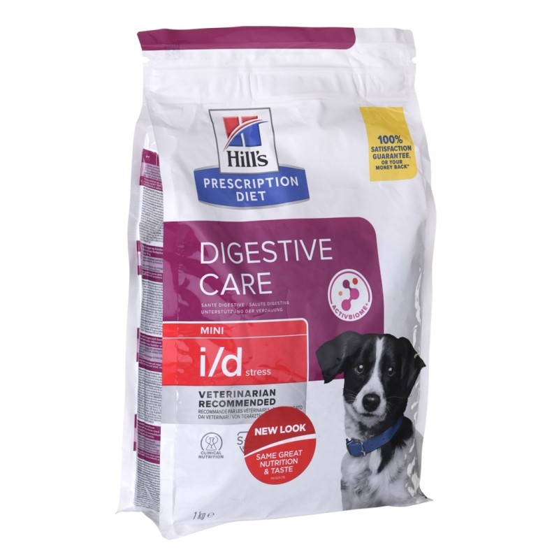 HILL'S Prescription Diet Mini i/d Stress Canine - sucha karma dla psa - 1 kg