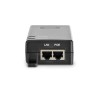 Zasilacz/Adapter PoE+ 802.3at aktywny max. 55V 30W 10/100/1000Mbps