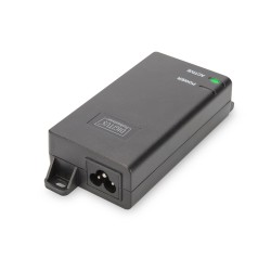 Zasilacz/Adapter PoE+ 802.3at aktywny max. 55V 30W 10/100/1000Mbps