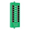 Extralink Gigabit PoE Injector 8 Portowy Aktywny, 8 portów Gigabit 802.3at/af, Mode A