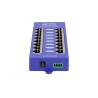 Extralink Gigabit PoE Injector 8 Portowy 8x 1000Mb/s RJ45, Mode B