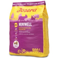 JOSERA Miniwell - sucha karma dla psów ras małych - 900 g