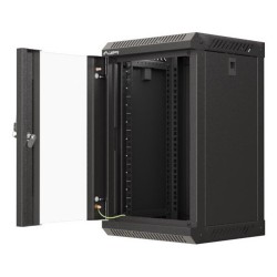 Lanberg WF11-3309-10B stojak 9U Szafa wisząca Czarny