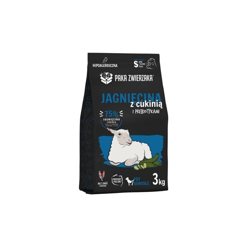 Paka Zwierzaka Seventh Heaven Jagnięcina z cukinią ''S'' 3kg Paka Zwierzaka Seventh Heaven Jagnięcina z cukinią ''S'' 3kg