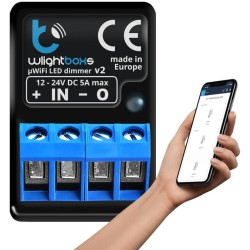 blebox wLightBoxS Bezprzewodowy Czarny