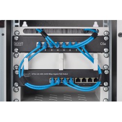 Digitus 10-calowy 8-portowy przełącznik Gigabit Ethernet PoE