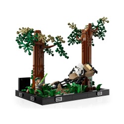LEGO Star Wars 75353 Diorama: Pościg na ścigaczu przez Endor