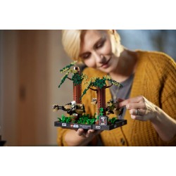 LEGO Star Wars 75353 Diorama: Pościg na ścigaczu przez Endor
