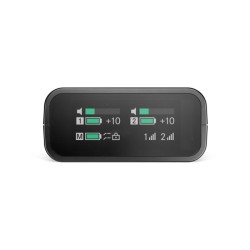 Sennheiser PROFILE WIRELESS 2-CHANNEL SET - 2-kanałowy odbiornik 2,4 GHz, 2 mikrofony na klipsie, akcesoria, etui ładujące,