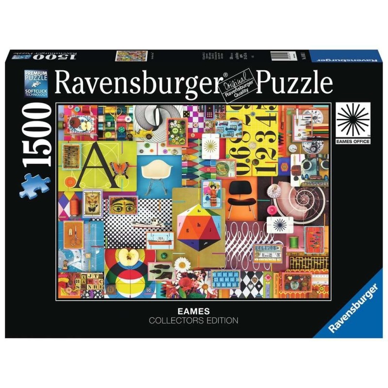 Ravensburger Eames Puzzle układanka 1500 szt. Inne Ravensburger Eames Puzzle układanka 1500 szt. Inne
