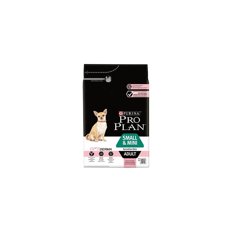 PURINA PRO PLAN Adult Small & Mini Sensitive Skin - sucha karma dla psa - 0,7 kg