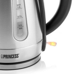 Czajnik elektryczny Princess 01.236023.01.001 (2200W 1l kolor inox)