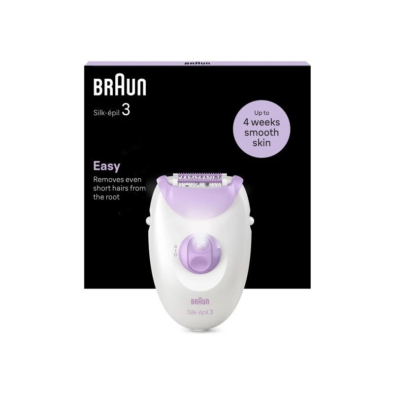 Braun Silk-épil 3 3-000 20 pęset(y) Fioletowy, Biały Braun Silk-épil 3 3-000 20 pęset(y) Fioletowy, Biały