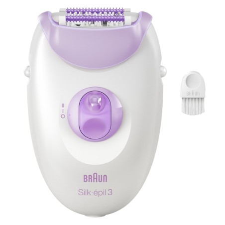 Depilator Braun Silk-épil 3 3-000 20 pęset(y) Fioletowy, Biały