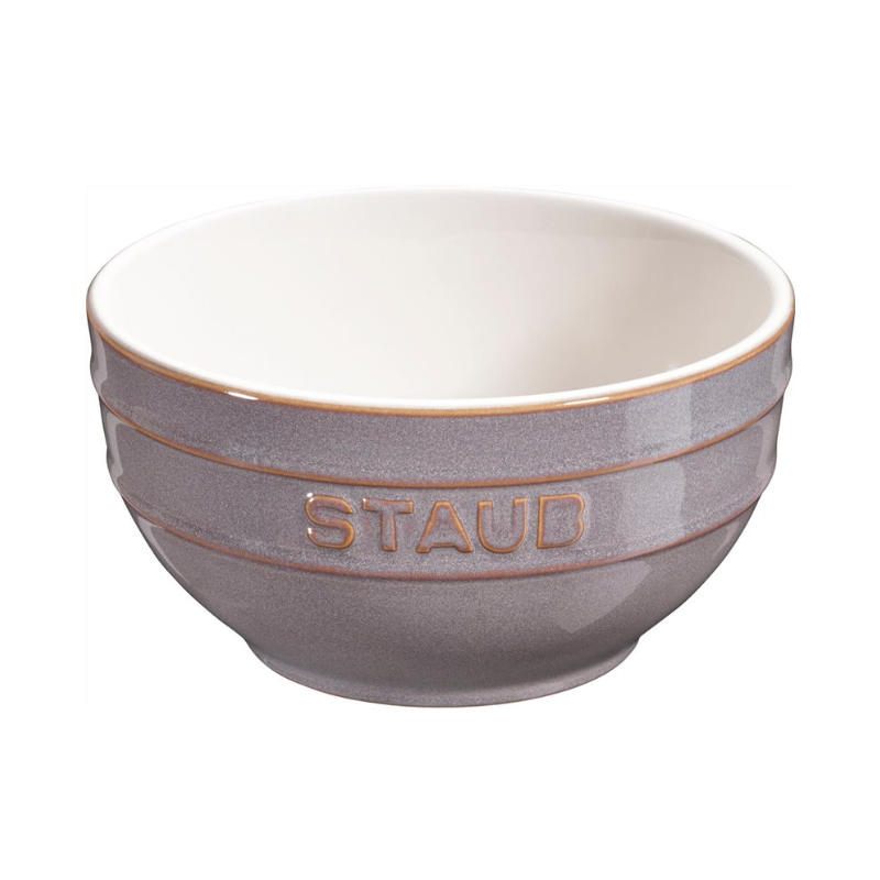 Zestaw 4 misek okrągłych STAUB 40508-152-0 - antyczny szary 12 cm Zestaw 4 misek okrągłych STAUB 40508-152-0 - antyczny szary 12 cm