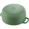 GARNEK ŻELIWNY OKRĄGŁY BALLARINI BELLAMONTE 75003-577-0 - 5,5 LTR ZIELONY