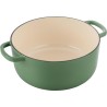 GARNEK ŻELIWNY OKRĄGŁY BALLARINI BELLAMONTE 75003-577-0 - 5,5 LTR ZIELONY