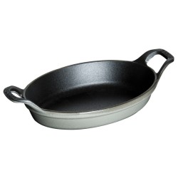 Owalne mini naczynie do pieczenia i zapiekania Staub - 250 ml, Grafitowy