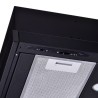 Okap teleskopowy AKPO WK-7 LIGHT ECO 50 CZARNY (podszafkowy)